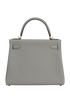 Kelly 28, &pound;14,000, Handbags, Blue, Leather, Back view